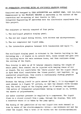 Artwork Description by ERG